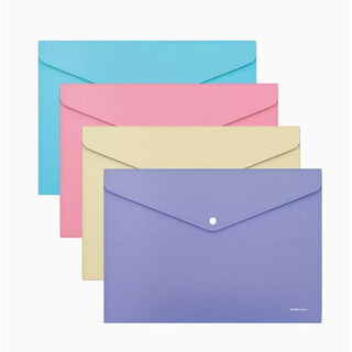 Envelope w/ Mola A4 in PP Mate Opaque Assorted Colors 3550322