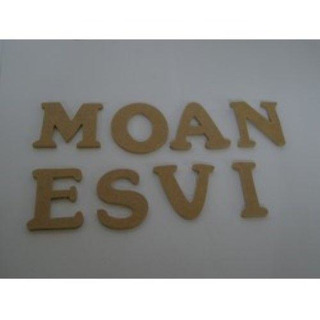Letras em MDF pªArtes Grandes