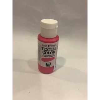 Tinta Tecido rosa 27 Vallejo 60ml