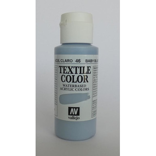 Tinta Tecido Azul Bebé 46 - 60ml Vallejo