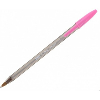 Esfer. Bic Cristal Rosa Claro Large/ Fashion