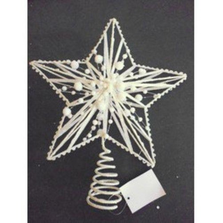 White Christmas Star/ Glitter 10-4229