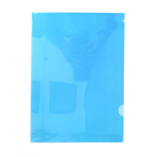 Dossier Plast. A4 Azul Transp.em L 20066