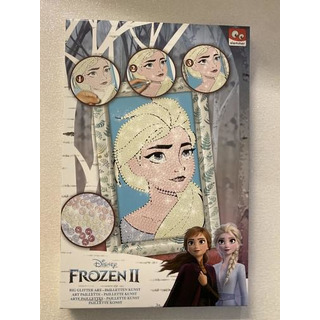 Frozen-Pinta c/ Lantejolas c/ moldura 2 modelos