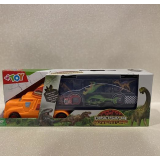 Camião c/ Dinaussaros e carros 6 pcs 2