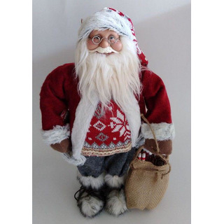 Santa Claus 45cm w/ Gift Bag 83300