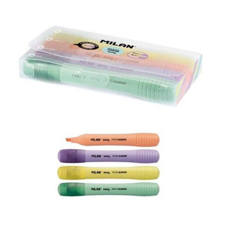 Set 4 Pastel Milan markers