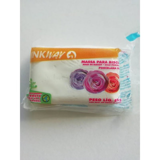 Massa Biscuit 85grs Branco Inkway