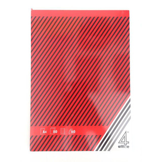 Bloco A4 Pautado c/ 80Fls 4OFFICE