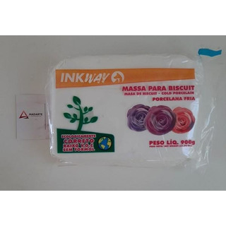 Massa Biscui 900grs Natural s/ Formol Inkway 410014