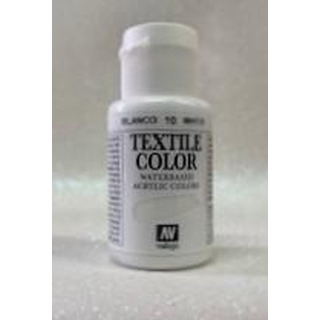 Tinta Textile Branca 10 Vallejo 35ml