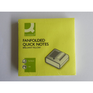 Bloco Notas Ades. Amar.Neon Zig-Zag 75x75mm