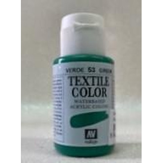 Tinta Textil Verde 53 Vallejo 35ml