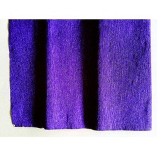 Rolo Crepe Violeta Metaliz 2,5x0,5m