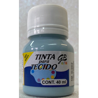 Tinta Tecido GP Cinza Lunar 474 40ml