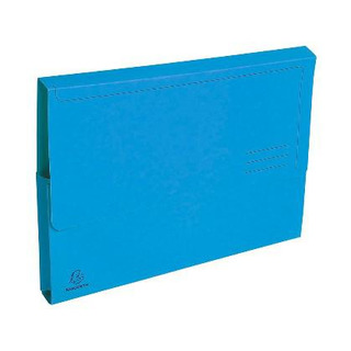 Classificador Azul  Exacompta Cart. c/ Bolsa Din A4 290grs