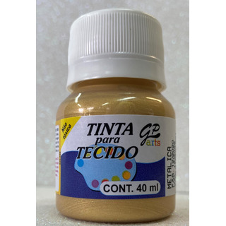 Tinta Tecid Metal Ouro 300 GP