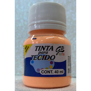 Tinta Tecido Salmão 418 GP 40ml