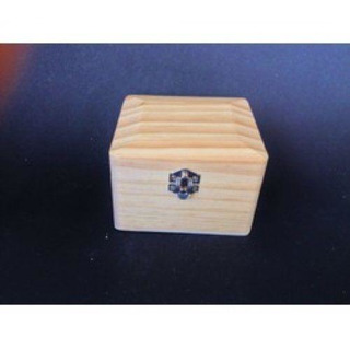 Box Quad 10x9x7cm Wood 64274