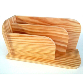 Papeleira Curva 2Divisões 27x13,5cm 9217