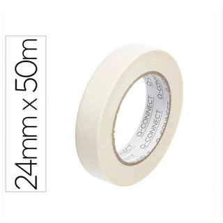 Q-Connect Adhesive Tape for Painting 50 mtsx24mm 37883