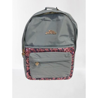 Mochila Miss Lemonade Cinza 63425