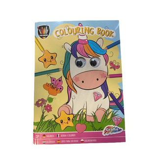 A4 coloring book with eyes 24fls 150011