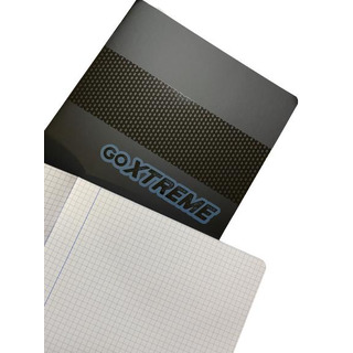 Caderno agrafado Xadrez A4  48fls 90g GoXtreme