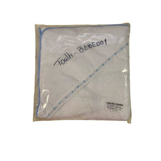 Bath Towel 1x1 Felpo with Lace Pass Pique Tape Ref.PR-115