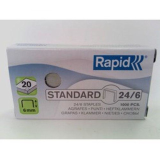 Agrafos Rapid 24/ 6 cx c/ 1000