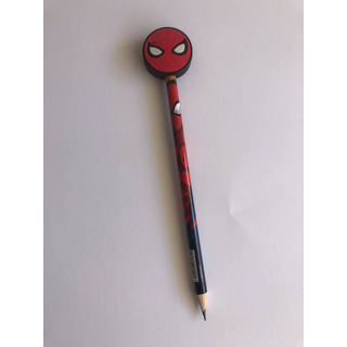 Lápis c/ Figura de Borracha Spiderman 337-75613