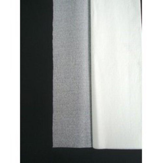 White Crepe Paper Roll 0.50x2.50 24264