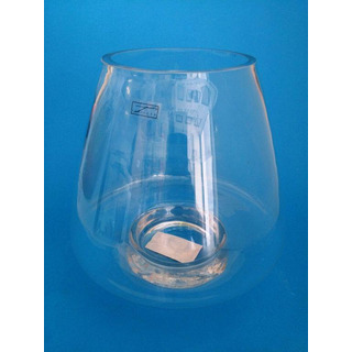 Castiçal de Vidro 20cm MD33101-2