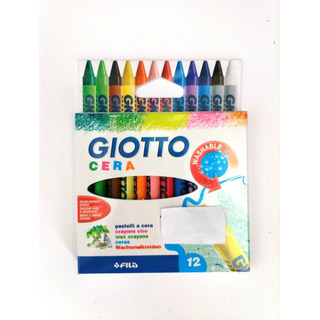 Giotto Wax Colors w/ 12