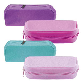 APLI Silicone Pencil Holder Case 18x5x6,5cm Glitter 18216