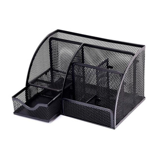 Organizador de Secretária Q-Con Metalico c/ 5 Depart. 220x140x130