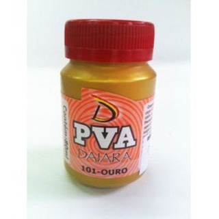 Resina PVA Metálica Ouro 101-80ml Daiara
