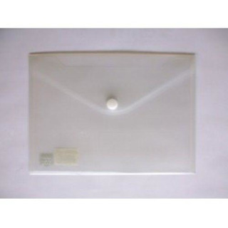 Transparent A5 Plastic Envelope w/ Velc