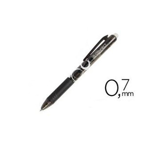 Esferográfica Q-Connect Retratil Apagável 0,7mm Preto