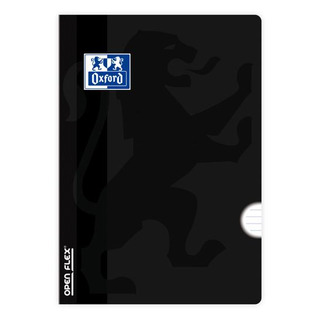 Cad A4 Plast 48Fls Pautado Agraf Oxford Openflex Preto