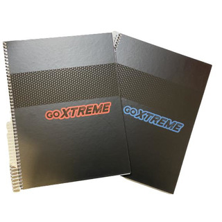 Caderno Argolas Pautado  A4  80fls 90g GoXTREME