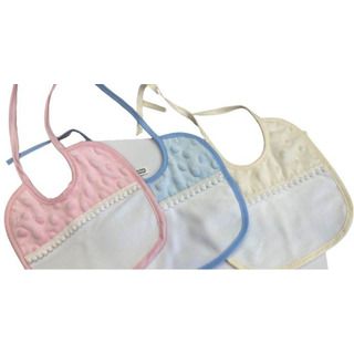 Bib Knitted Popcorn for painting Ref.BP-14